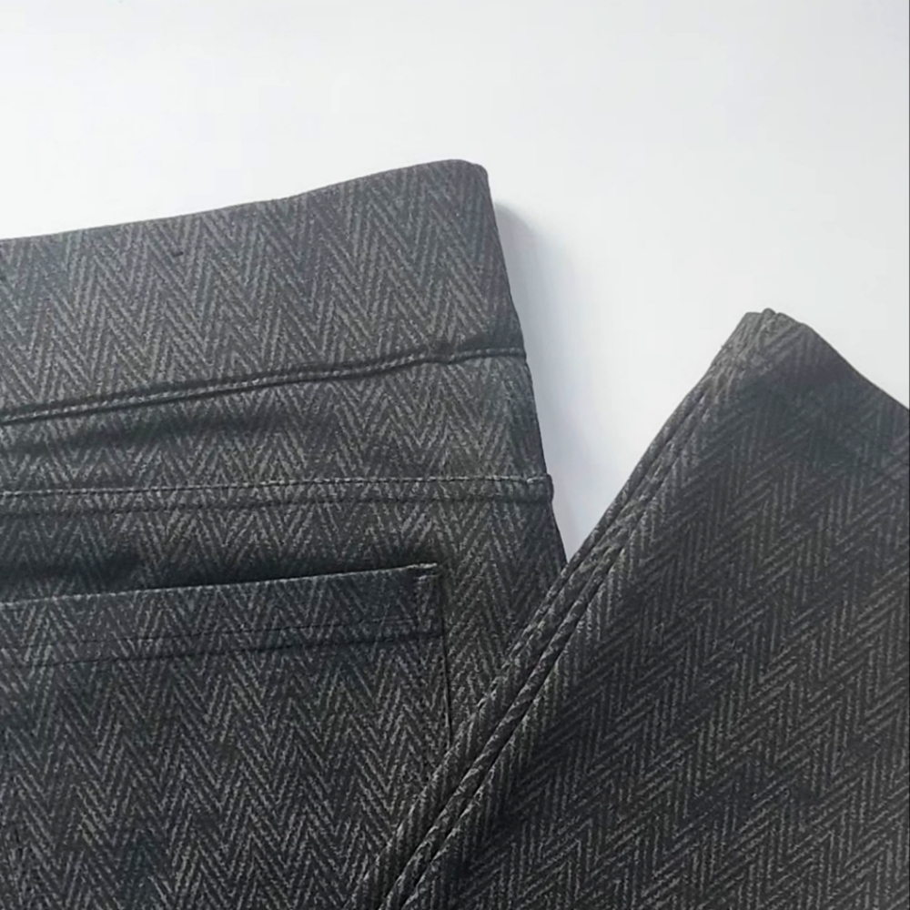 Skinny pants, chevron pattern High waist, size 12